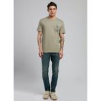 Lee Cooper Erkek T-Shirt 252 LCM 242048, Haki, L