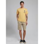 Lee Cooper Erkek T-Shirt 252 LCM 242048, Safran, 2XL