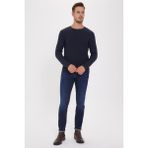 Lee Cooper Fergie Erkek O Yaka Kazak - S - Lacivert