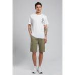 Lee Cooper Gavino Erkek O Yaka T-Shirt Beyaz - XL