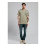Lee Cooper Gavino Erkek O Yaka T-Shirt Haki