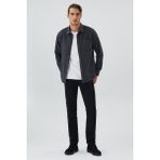 Lee Cooper Harold Erkek Dokuma Uzun Kol Gömlek Antrasit - Gri