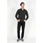 Lee Cooper Harold Erkek Dokuma Uzun Kol Gömlek Antrasit - XL - Gri