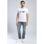 Lee Cooper Harry Erkek Straıght Normal Kesim Normal Bel Düz Paça Jean Pantolon Gri - 31 - 32