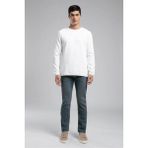 Lee Cooper Harry Erkek Straıght Normal Kesim Normal Bel Düz Paça Jean Pantolon Mavi - 36 - 32