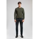 Lee Cooper Harry Erkek Straıght Normal Kesim Normal Bel Düz Paça Jean Pantolon Yeşil - 34 - 32 - Mavi