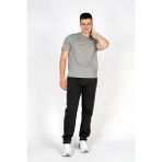 Lee Cooper Hevass Erkek %100 Pamuk O Yaka T-Shirt Gri