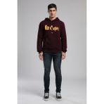 Lee Cooper Jack Erkek Slim Fit Yüksek Bel Dar Paça Jean Pantolon Mavi Denim Kumaş - 33 - 32