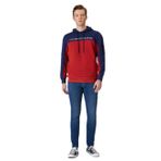 Lee Cooper Jaden Erkek Kapüşonlu Sweatshırt Bordo