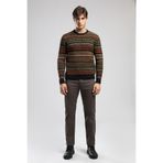 Lee Cooper Jagger Erkek Slım Straıght Dar Kesim Normal Bel Dokuma Pantolon Düz Paça Yeşil