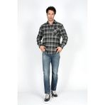 Lee Cooper Jagger Erkek Slım Straıght Dar Kesim Normal Bel Düz Paça Jean Pantolon Mavi - Zaniolo Blue Mid - 34 - 32