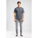 Lee Cooper Jagger Erkek Slim Straight Fit Jean Pantolon Gri - 33 - 30
