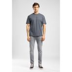 Lee Cooper Jagger Slim Straight Fit Jean Pantolon Gri, 38/32, 262 LCM 121009, JUDAS STONE LIGHT, Erkek