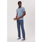 Lee Cooper Jake Erkek %100 Pamuk Polo Yaka T-shirt Pastel Mavi