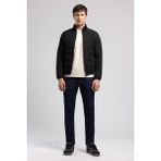 Lee Cooper Jawed Erkek Dik Yaka Mont Siyah