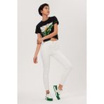 Lee Cooper Jaycee Çok Yüksek Bel Dar Kesim Çok Dar Paça Beyaz Kadın Jean Pantolon - 29 / 28