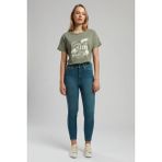 Lee Cooper Jaycee Çok Yüksek Bel Dar Kesim Çok Dar Paça Mavi Kadın Jean Pantolon - 28 / 28
