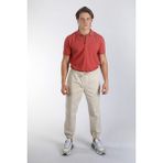 Lee Cooper Jogger Normal Bel Rahat Kesim Bilekte Lastikli Paça Taş Erkek Pantolon - XL - Beyaz