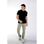 Lee Cooper Jonat Erkek %100 Pamuk V Yaka T-Shirt Siyah