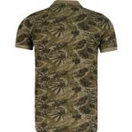 Lee Cooper Joseph Erkek %100 Pamuk Polo Yaka Pike T-Shirt Haki