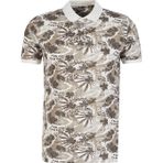 Lee Cooper Joseph Erkek %100 Pamuk Polo Yaka Pike T-Shirt Kirik Beyaz