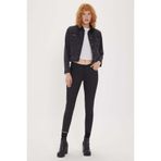 Lee Cooper Kadın Amy Skinny Midrise Fit Jean Pantolon Black 201 LCF 121021