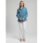 Lee Cooper Kadın Fitted Denim Gömlek 252 LCF 141003 CLASSY DENIM
