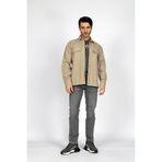 Lee Cooper Karela Erkek %100 Pamuk Dokuma Ceket Vizon