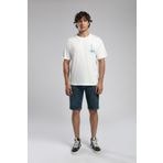 Lee Cooper Kelvin Erkek %100 Pamuk O Yaka T-Shirt Ekru