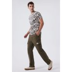 Lee Cooper Kewin Normal Bel Rahat Kesim Bilekte Lastikli Paça %100 Pamuk Haki Erkek Pantolon - 33 - Yeşil