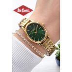 Lee Cooper Küçük Kasa Vintage Özel Tasarım 2 Yıl Garantili 3 Atm Kadın Kol Saati+Bileklik 08319.170S - Standart