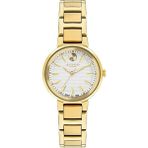 Lee Cooper LC07972.130 Kadın Kol Saati – Altın Çelik – 34 mm Quartz – Mineral Cam