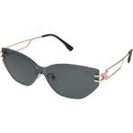 Lee Cooper LC1690.C2 53 Unisex Güneş Gözlüğü - Altın