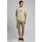 Lee Cooper Lev Erkek O Yaka T-Shirt Bej