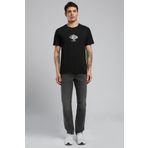 Lee Cooper Lev Erkek O Yaka T-Shirt Siyah