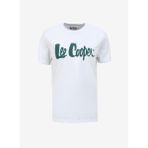 Lee Cooper Londonlogo Erkek %100 Pamuk O Yaka T-Shirt Beyaz-Y - 2XL