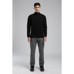 Lee Cooper Luke Erkek Dik Yaka Sweatshirt Siyah