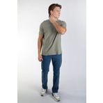 Lee Cooper Marelo Erkek %100 Pamuk O Yaka T-shirt Haki
