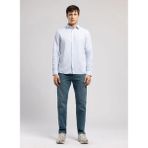 Lee Cooper Mavi Erkek Regular Fit Gömlek 262 Lcm 241002 Ketsa Mavi - 2XL