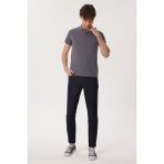 Lee Cooper Miless Erkek %100 Pamuk Polo Yaka T-Shirt Antrasit