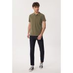 Lee Cooper Miless Erkek %100 Pamuk Polo Yaka T-Shirt Haki