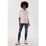 Lee Cooper Mindy Kadın %100 Pamuk Dokuma Gömlek Açık Pembe