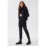 Lee Cooper Molly 1 Kadın Jean Ceket - XS - Siyah