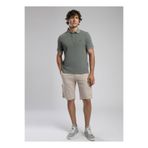 Lee Cooper Mules Erkek %100 Pamuk Polo Yaka T-Shirt Haki