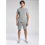 Lee Cooper Naul Erkek O Yaka T-Shirt Gri - M