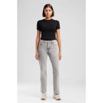 Lee Cooper New Kadın High Rise Straight Fit Jean Pantolon Açik Gri - 30 / 31