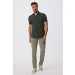 Lee Cooper Newbernard Erkek %100 Pamuk Polo Yaka T-shirt Olive