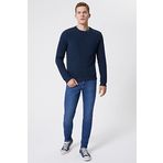 Lee Cooper Newdwade Erkek O Yaka Sweatshirt Açık Lacivert