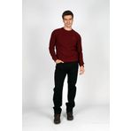 Lee Cooper Newdwade Erkek O Yaka Sweatshirt Bordo