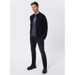 Lee Cooper Newjump Siyah Fermuarlı Dik Yaka Erkek Sweatshirt